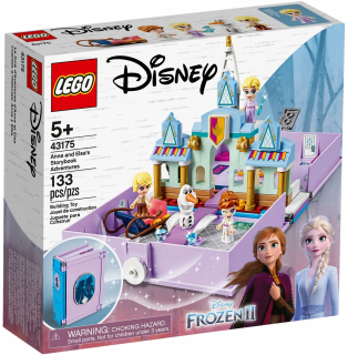 Stavebnica - DISNEY LEGO kniha dobrodružstvo Anna a Elsa 43175