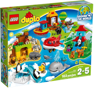 Stavebnica - LEGO DUPLO 10805 ZVIERATÁ Z CELÉHO SVETA
