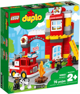 Stavebnica - Lego Duplo 10903 požiarnej stanice hasiči