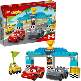 Stavebnica - Lego Duplo Cars zikzak Race for Gold Piston 10857