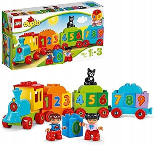 Stavebnica - LEGO - DUPLO - Vlak - Numbers - GIFT 10847