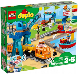 Stavebnica - LEGO DUPLO Vlak 10875 Vlak Vlak Železničná železnica