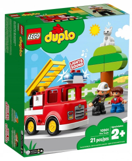 Stavebnica - Lego Duplo Hasičské 10901 Hasičský voz