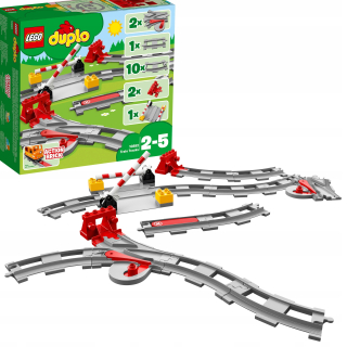 Stavebnica - Lego Duplo Železničné trate 10882
