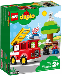 Stavebnica - LEGO DUPLO Hasičské auto 10901