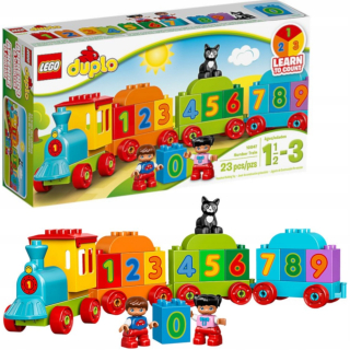 Stavebnica - Lego Duplo 10847 Vlak s číslami 1,5-3 rokov
