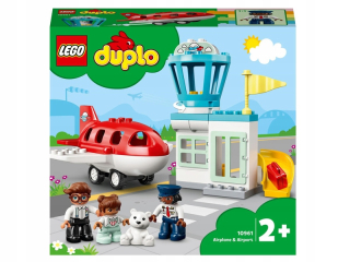 Stavebnica - Lego duplo lietadlo a letisko 10961