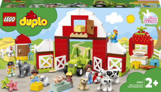 Stavebnica - Lego Duplo - Barn, Traktor a zvieratá 10952