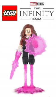 Stavebnica - LEGO Obrázok Marvel Scarlet Witch 76192+ Príslušenstvo
