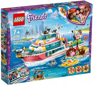 Stavebnica - LEGO FRIENDS 41381 Záchranný čln