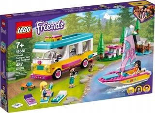 Stavebnica - LEGO FRIENDS Kamper opierky hlavy