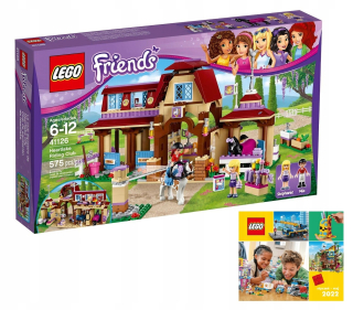 Stavebnica - LEGO Friends 41126 Jazdecký klub Heartlake + Gr.
