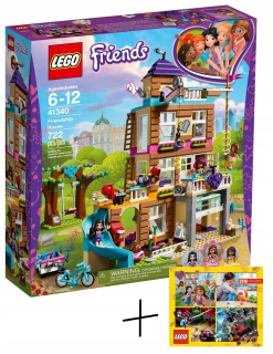 Stavebnica - Lego Friends 41340 Dom Priateľstvo + ZADARMO!
