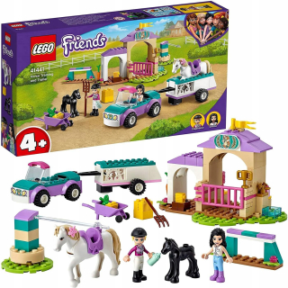 Stavebnica - LEGO Friends Jazdiareň na prívese koní