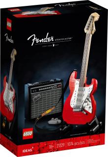 Stavebnica - LEGO IDEAS Fender Stratocaster 21329