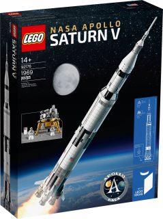 LEGO nápady raketa Nasa Apollo Saturn V 92176