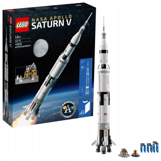 Stavebnica - LEGO Ideas raketa NASA Apollo Saturn V 92176