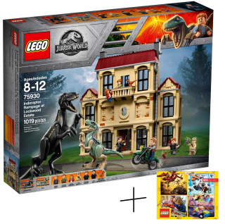 Stavebnica - Lego Jurrasic World 75.930 Indoraptor útok + ZADARMO