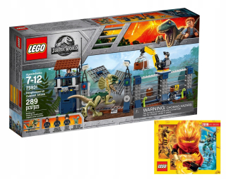 Stavebnica - Lego Jurrasic World 75.931 útok Dilofosaurus na POS.
