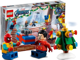 Stavebnica - LEGO Adventný kalendár Marvel Avengers 76196