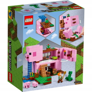 Minecraft  - Lego Bricks Minecraft Dom v tvare prasaťa 21170