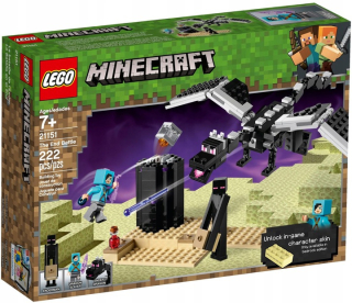 Stavebnica - LEGO MAINCRAFT 21151 Boj v Enderman Dragon