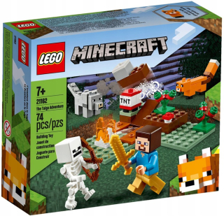 Stavebnica - LEGO 21162 MAINCRAFT ADVENTURE v tajge STEVE FOX