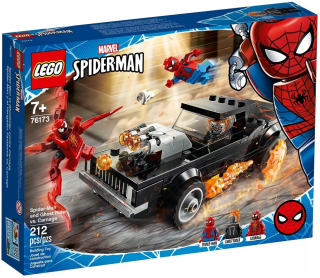 Stavebnica - Lego Marvel Spiderman 76173 Spider Man Ghost Rider