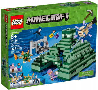 Minecraft  - Lego Minecraft 21136 Oceanic Pyramid Blocks