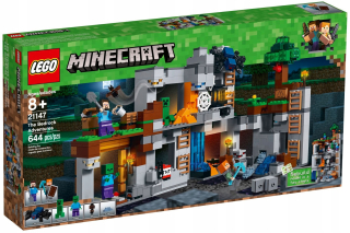 Minecraft  - LEGO MINECRAFT 21147 DOBRODRUŽSTVO ALEX STEVE ALEX