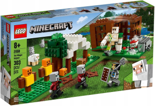 Stavebnica - LEGO Minecraft 21159 lapkové a železnej Golem
