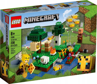 Stavebnica - Lego Minecraft 21165 včelín + 4 x katalóg