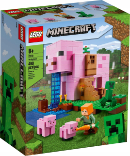 Minecraft - Lego Minecraft 21170 Dom v tvare prasa