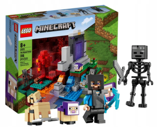 Stavebnica - LEGO Minecraft 21172 DESTROYED PORTAL