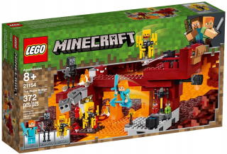 Stavebnica - Lego Minecraft mostné plamene 21154
