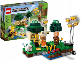 Minecraft - Lego Minecraft obec Pasieka podložky 238 el sadu