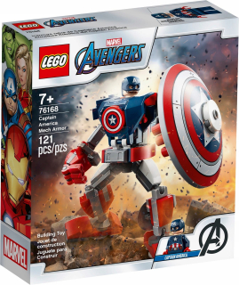 Stavebnica - Lego Marvel Avengers Mach Captain America (76168)