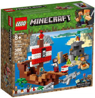 Minecraft  - LEGO Minecraft Dobrodružstvo pirátskej lode 21152