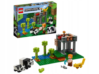 Stavebnica - Lego Minecraft škôlka pre Pand 21158