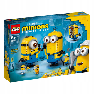 Stavebnica - Lego Minions Minions z podložiek a zásuvky 75551