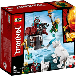 Stavebnica - LEGO Ninjago 70671 cesta Lloyd Golden Sword Vlk