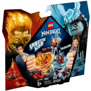 Stavebnica - LEGO Ninjago Spinjitzu 70684 POWER VS KAI Samuraj