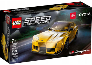 Stavebnica - LEGO SPEED 76901 TOYOTA GR SUPRA DRIFT 299 EL. 7+