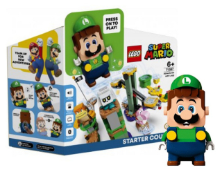 Stavebnica - Lego Super Mario 71387 Adventures s Luigim