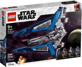 Stavebnica - Lego Star Wars. Mandalorianská bojovník. 75316