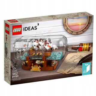 Stavebnica - LEGO loď vo fľaši 21313