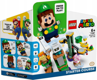 Stavebnica - Lego Super Mario dobrodružstvo s Luigim Starter 71387