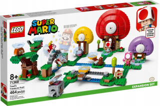 Stavebnica - Lego Super Mario ropucha hľadá Treasury 71368