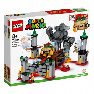 Stavebnica - LEGO Super Mario bojuje Bowser hrad 71369