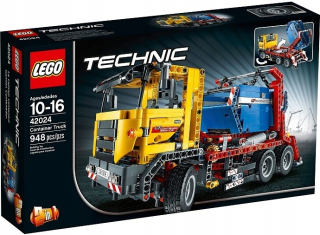Stavebnica - LEGO UNIQUE TECHNIC 42024 NÁKLADNÉ VOZIDLO S KONTAJNEROM